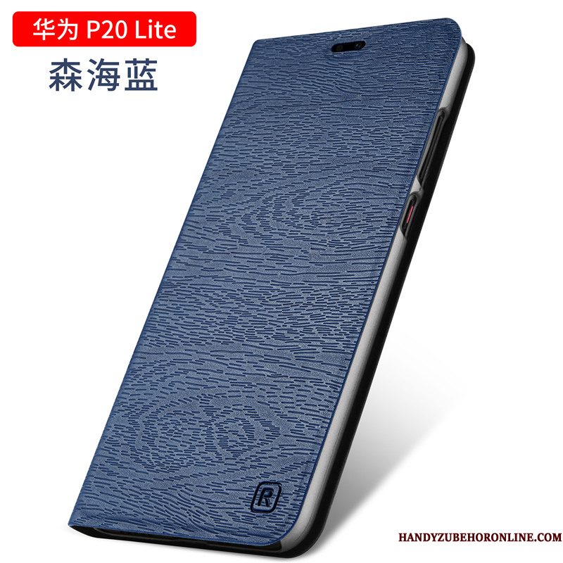 Hoesje Huawei P20 Lite Bescherming Rood Jeugd, Hoes Huawei P20 Lite Zakken Anti-falltelefoon