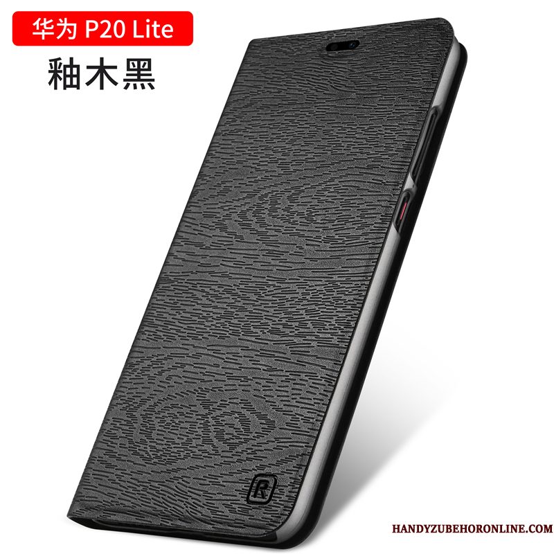 Hoesje Huawei P20 Lite Bescherming Rood Jeugd, Hoes Huawei P20 Lite Zakken Anti-falltelefoon