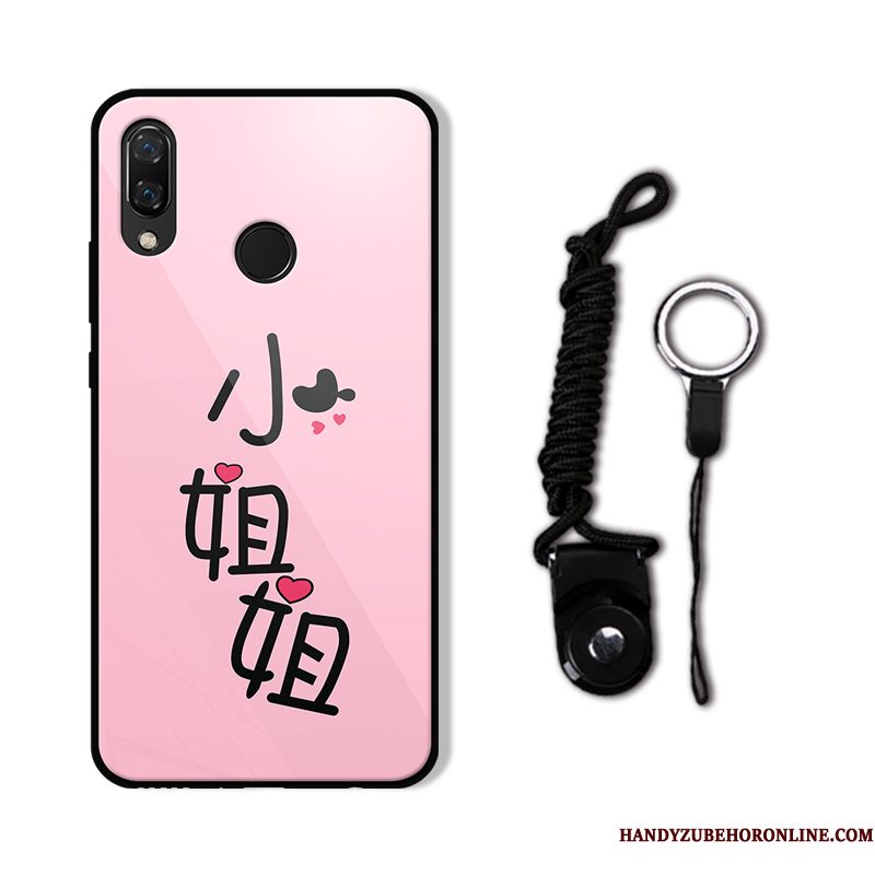 Hoesje Huawei P20 Lite Bescherming Wit Persoonlijk, Hoes Huawei P20 Lite Zacht Jeugd Hanger