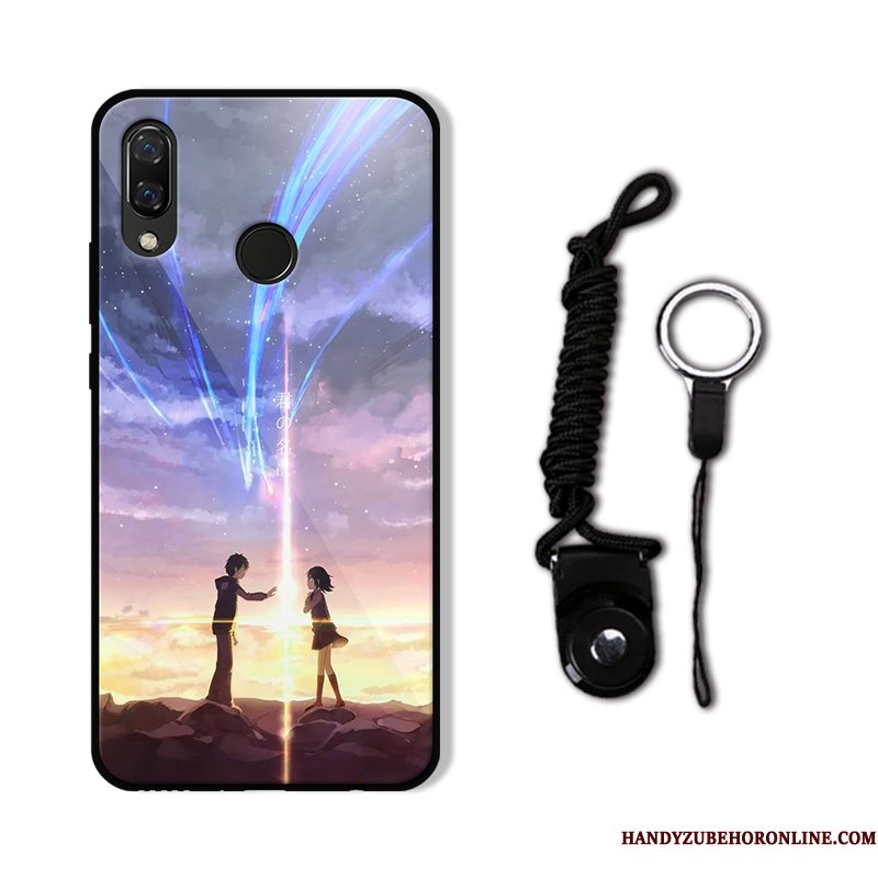 Hoesje Huawei P20 Lite Bescherming Wit Persoonlijk, Hoes Huawei P20 Lite Zacht Jeugd Hanger