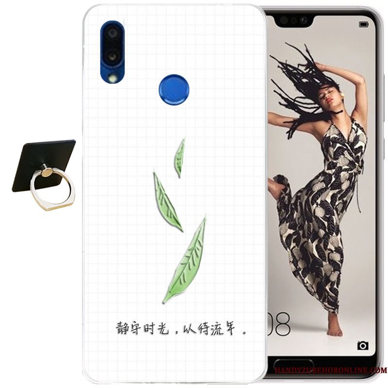 Hoesje Huawei P20 Lite Siliconen Doorzichtigtelefoon, Hoes Huawei P20 Lite Zacht