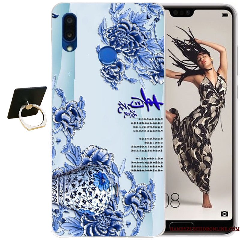 Hoesje Huawei P20 Lite Siliconen Doorzichtigtelefoon, Hoes Huawei P20 Lite Zacht