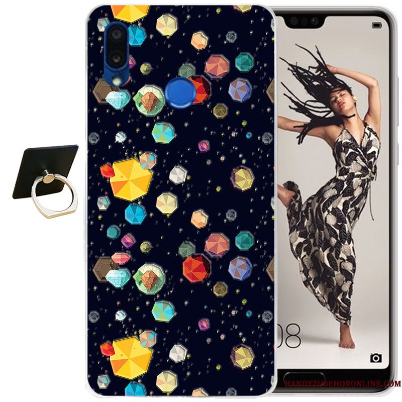 Hoesje Huawei P20 Lite Siliconen Doorzichtigtelefoon, Hoes Huawei P20 Lite Zacht