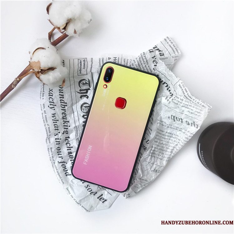 Hoesje Huawei P20 Lite Zacht Hanger Regenboog, Hoes Huawei P20 Lite Zakken Roodtelefoon