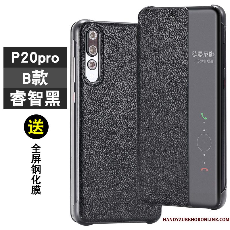 Hoesje Huawei P20 Pro Siliconen Bedrijf Zwart, Hoes Huawei P20 Pro Scheppend Loverstelefoon