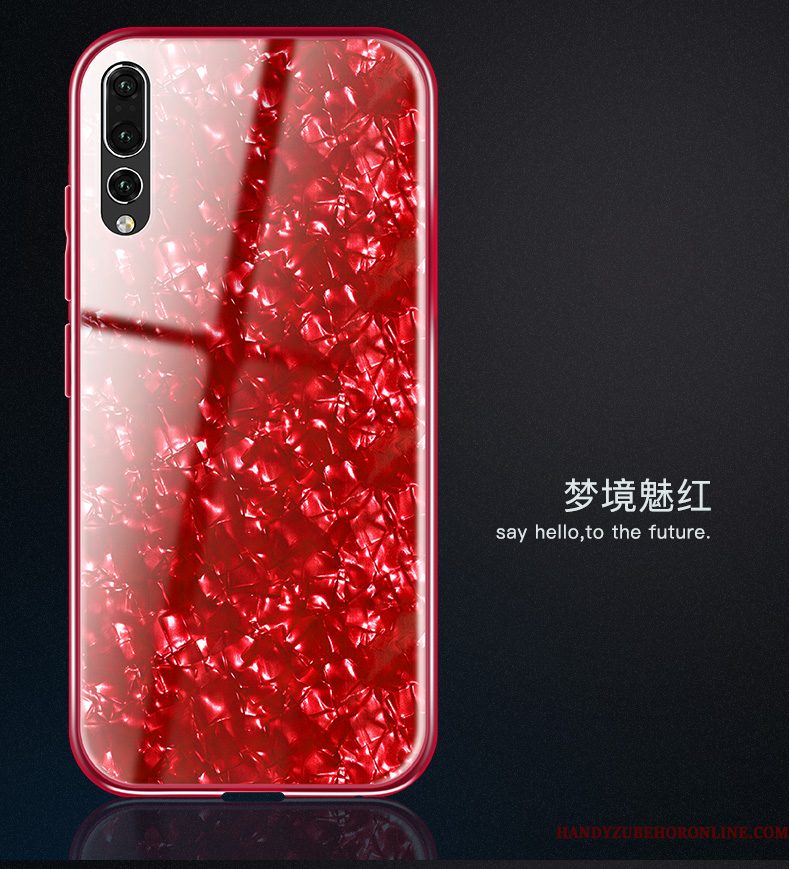 Hoesje Huawei P20 Pro Zacht Net Red Nieuw, Hoes Huawei P20 Pro Zakken Telefoon Trendy Merk