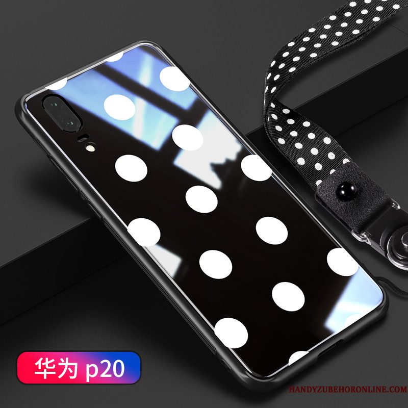 Hoesje Huawei P20 Scheppend Hanger Persoonlijk, Hoes Huawei P20 Siliconen Trend Wijnrood