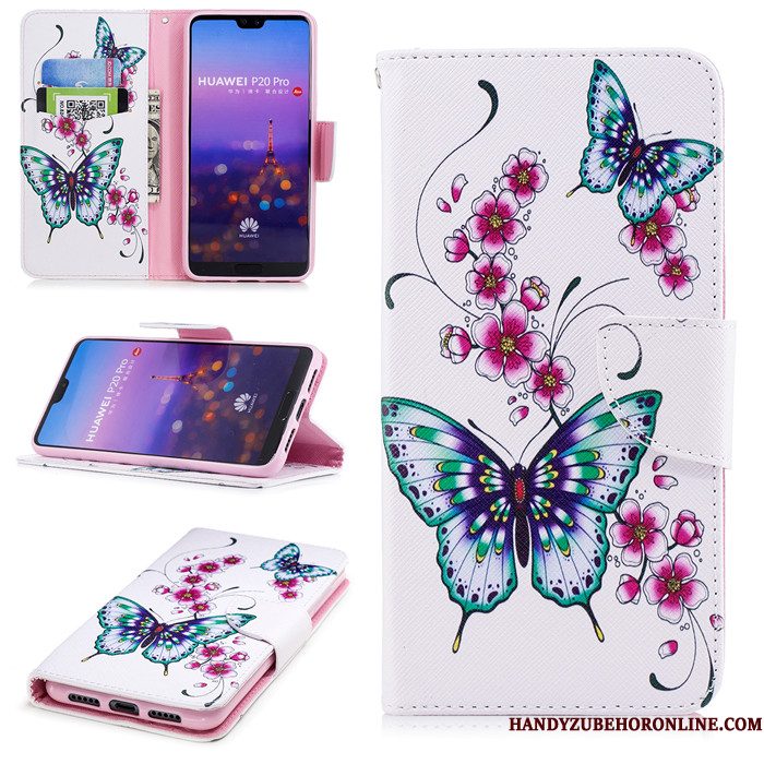 Hoesje Huawei P20 Siliconen Blauw Anti-fall, Hoes Huawei P20 Scheppend Telefoon