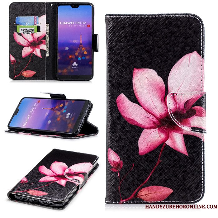 Hoesje Huawei P20 Siliconen Blauw Anti-fall, Hoes Huawei P20 Scheppend Telefoon