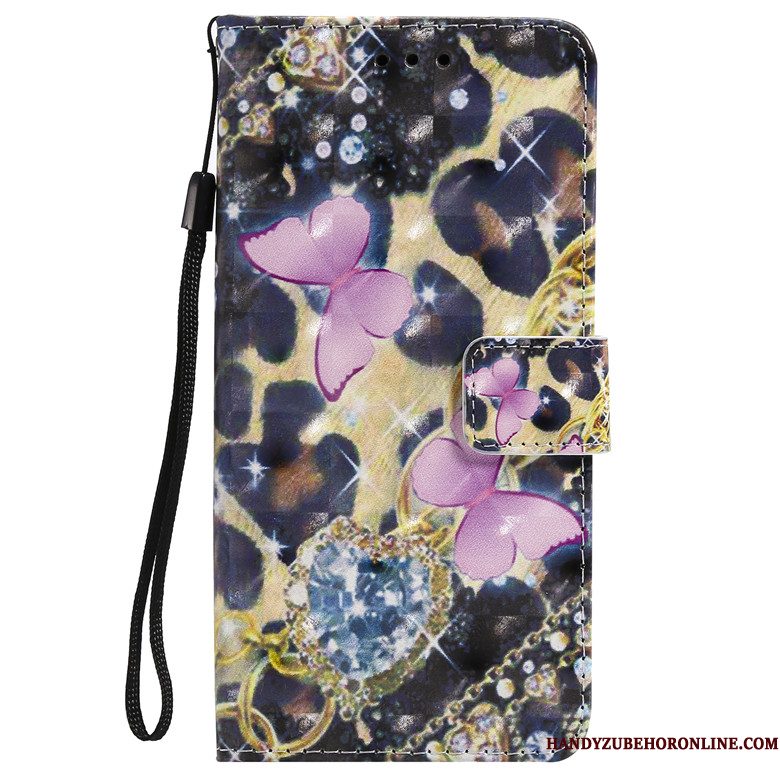 Hoesje Huawei P30 Folio Telefoon Anti-fall, Hoes Huawei P30 Zacht Wit