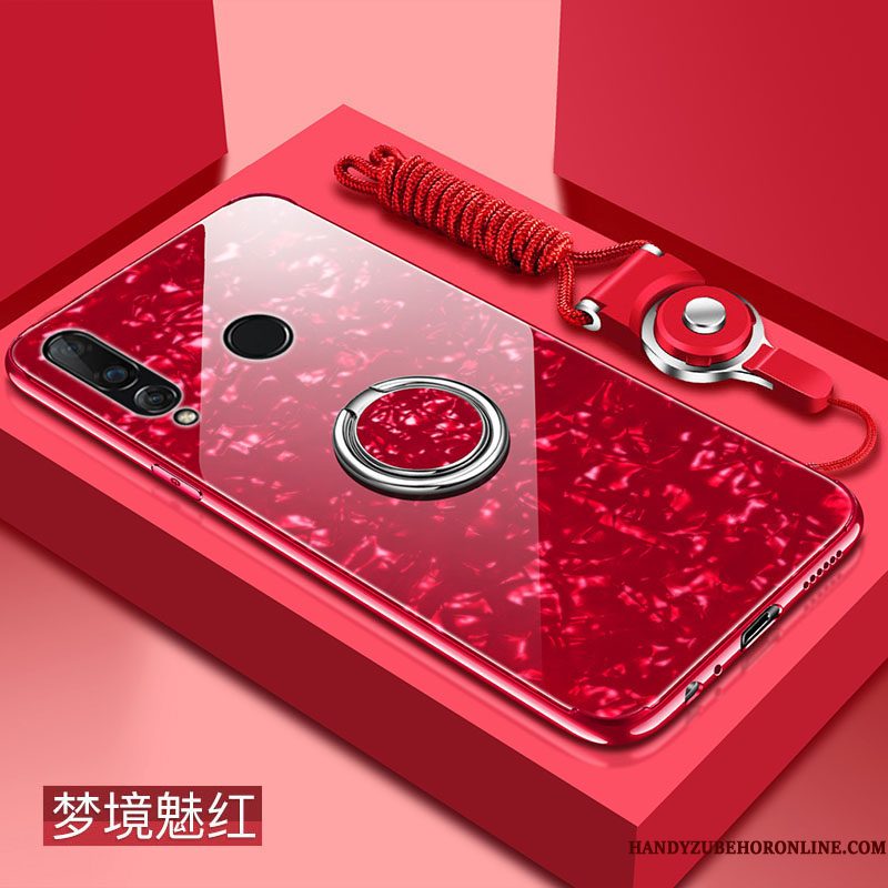 Hoesje Huawei P30 Lite Zacht Hard Anti-fall, Hoes Huawei P30 Lite Siliconen Trend Roze