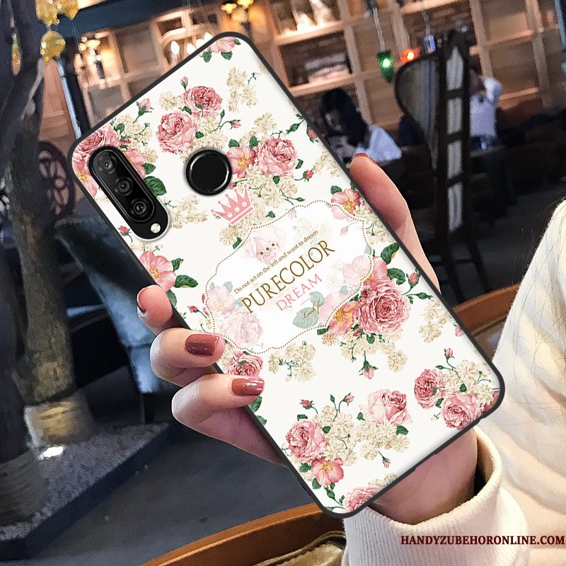 Hoesje Huawei P30 Lite Zacht Telefoon Trendy Merk, Hoes Huawei P30 Lite Kleur Mooie