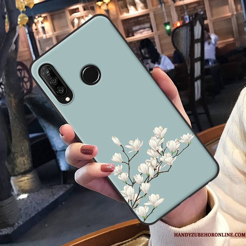 Hoesje Huawei P30 Lite Zacht Telefoon Trendy Merk, Hoes Huawei P30 Lite Kleur Mooie