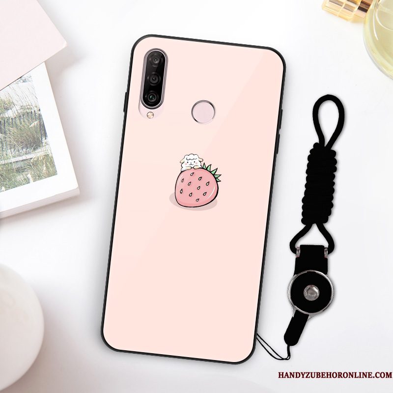 Hoesje Huawei P30 Lite Zakken High End Vers, Hoes Huawei P30 Lite Siliconen Anti-fall Trend