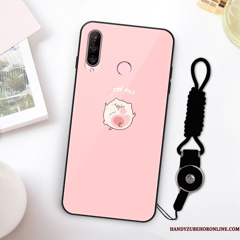 Hoesje Huawei P30 Lite Zakken High End Vers, Hoes Huawei P30 Lite Siliconen Anti-fall Trend