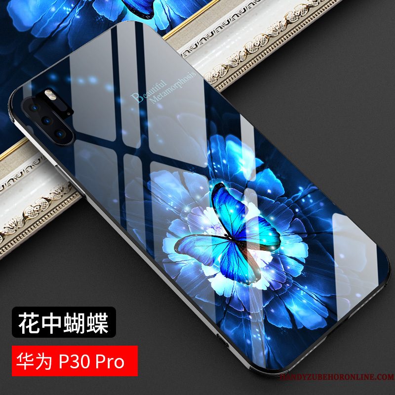 Hoesje Huawei P30 Pro Bescherming Telefoon Nieuw, Hoes Huawei P30 Pro Zakken High End Net Red