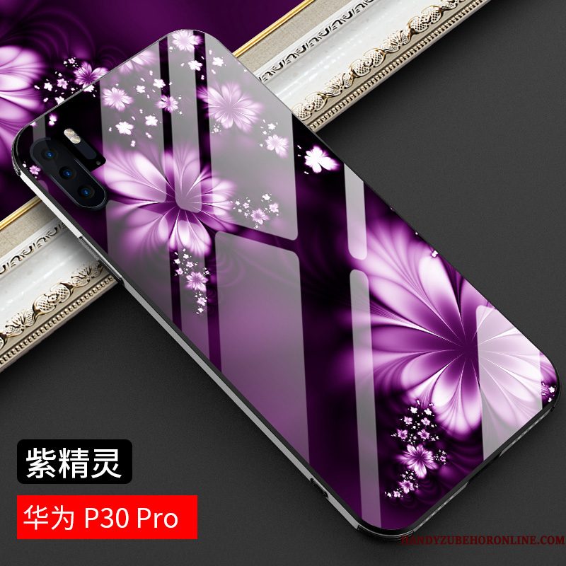 Hoesje Huawei P30 Pro Bescherming Telefoon Nieuw, Hoes Huawei P30 Pro Zakken High End Net Red