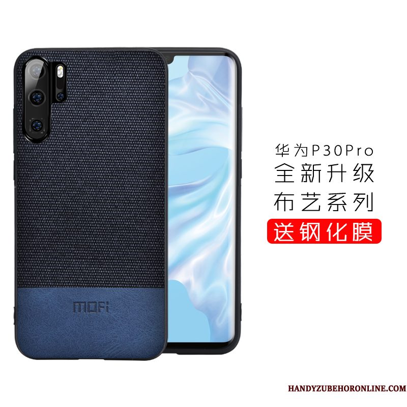 Hoesje Huawei P30 Pro Bescherming Telefoon Trend, Hoes Huawei P30 Pro Zakken Anti-fall Dun