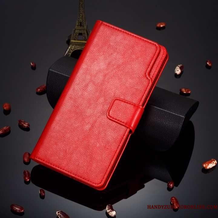 Hoesje Huawei P30 Pro Siliconen Anti-fall Rood, Hoes Huawei P30 Pro Zacht Eenvoudigetelefoon