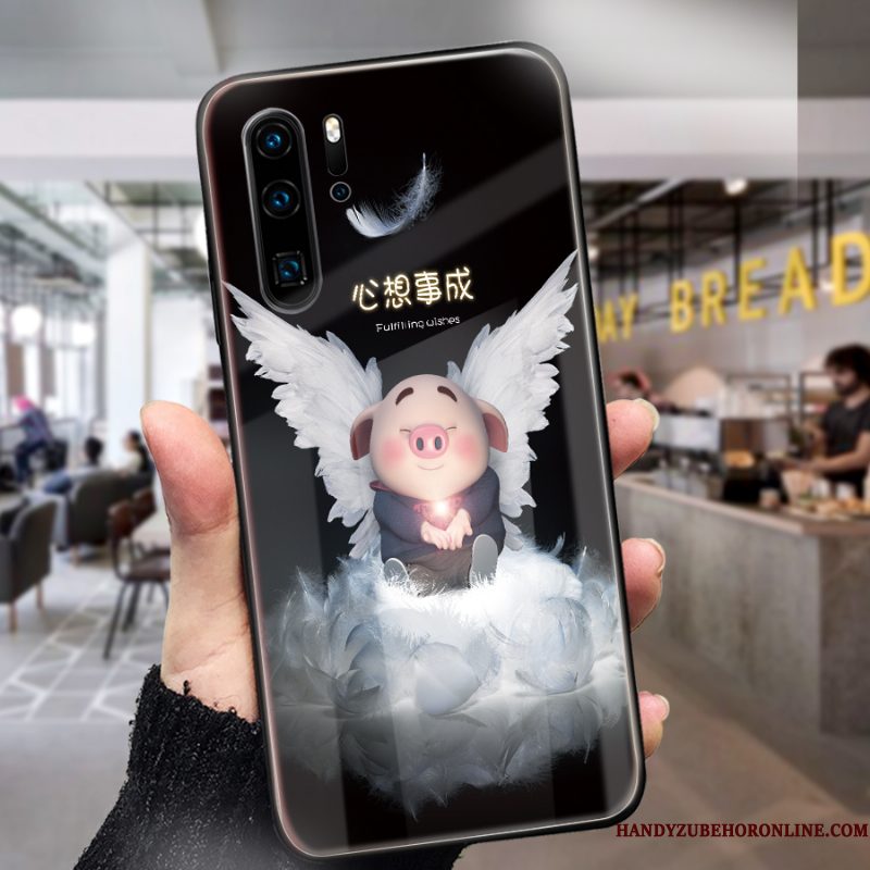 Hoesje Huawei P30 Pro Spotprent Lovers Net Red, Hoes Huawei P30 Pro Bescherming Telefoon Anti-fall