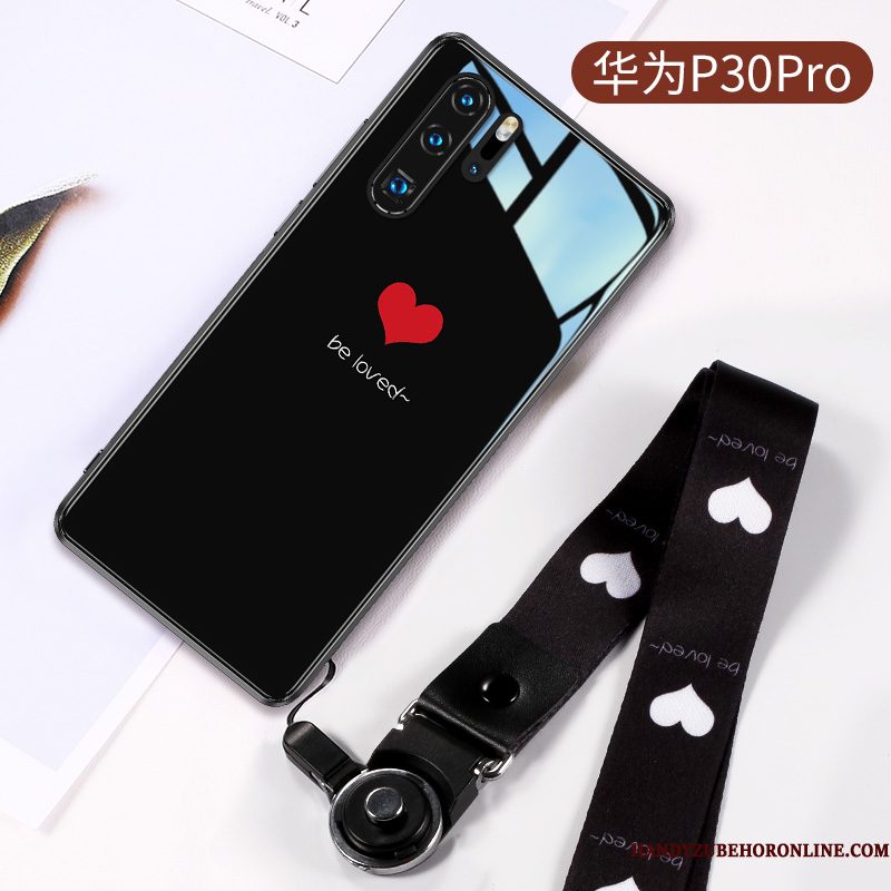 Hoesje Huawei P30 Pro Spotprent Net Red Eenvoudige, Hoes Huawei P30 Pro Siliconen Persoonlijk Trendy Merk