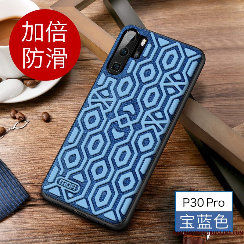 Hoesje Huawei P30 Pro Zakken Schrobbentelefoon, Hoes Huawei P30 Pro Zacht High End Dun