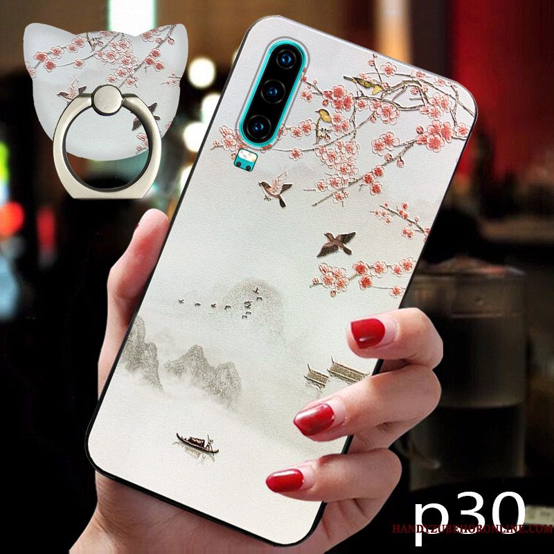 Hoesje Huawei P30 Zacht Verstelefoon, Hoes Huawei P30 Siliconen Mini Jeugd