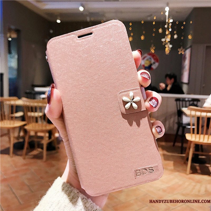 Hoesje Huawei P30 Zakken Anti-fall Hanger, Hoes Huawei P30 Siliconen Telefoon Rood