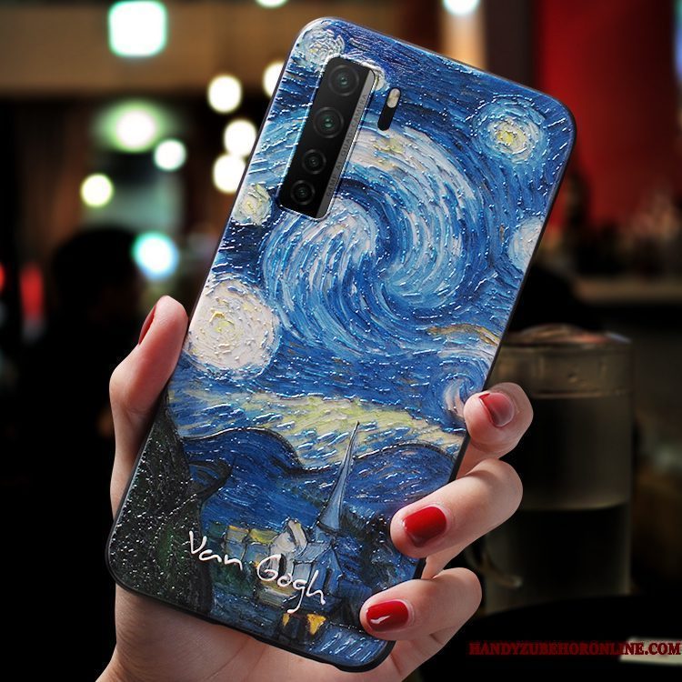 Hoesje Huawei P40 Lite 5g Bescherming Telefoon Kunst, Hoes Huawei P40 Lite 5g Siliconen Hanger Nieuw