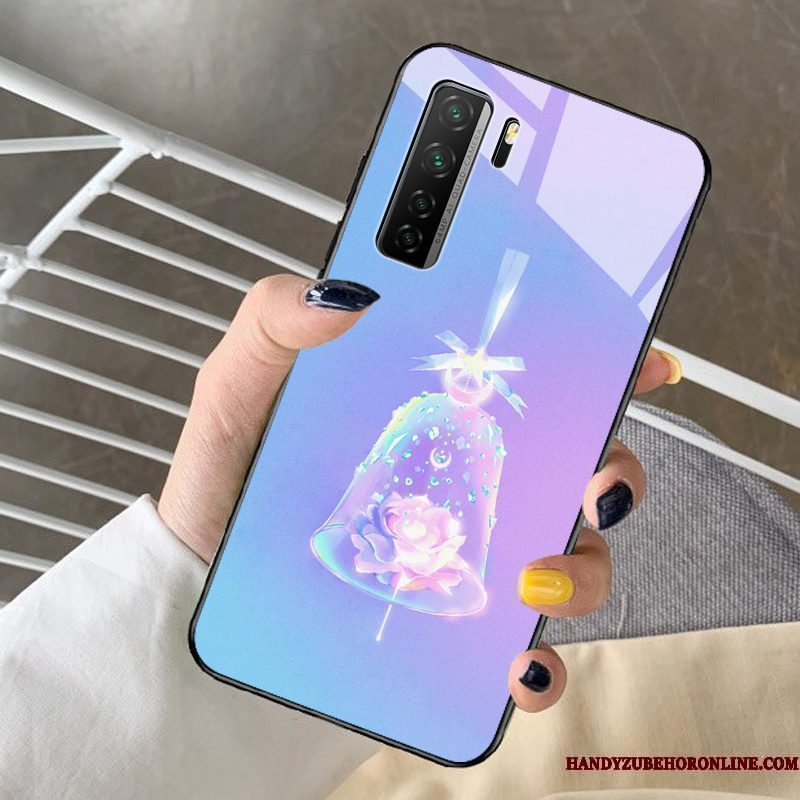 Hoesje Huawei P40 Lite 5g Spotprent Patroon Pas, Hoes Huawei P40 Lite 5g Zakken Dromen Geel