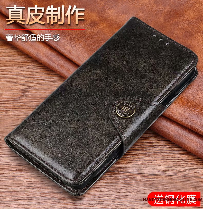 Hoesje Huawei P40 Lite Bescherming Skärmskydd Anti-fall, Hoes Huawei P40 Lite Zakken Blauw Jeugd