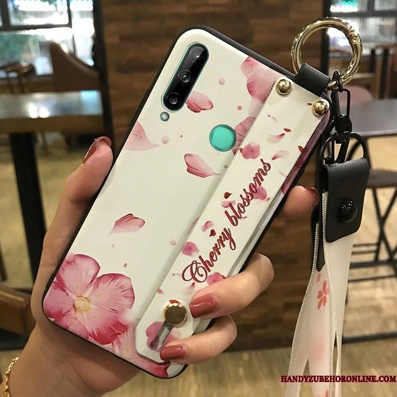 Hoesje Huawei P40 Lite E Scheppend Hanger Bloemen, Hoes Huawei P40 Lite E Bescherming Verstelefoon