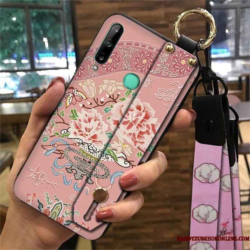 Hoesje Huawei P40 Lite E Zacht Hangertelefoon, Hoes Huawei P40 Lite E Vintage Geel Paleis