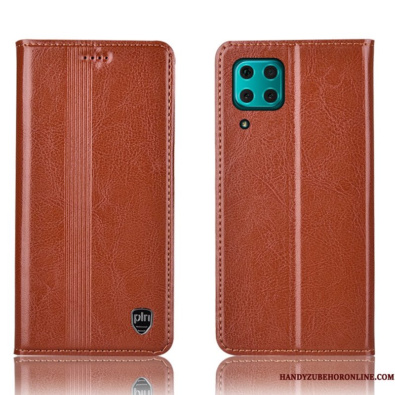 Hoesje Huawei P40 Lite Folio Telefoon, Hoes Huawei P40 Lite Leer