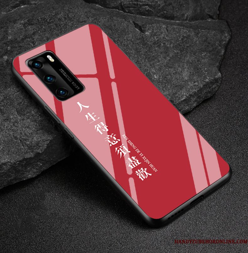 Hoesje Huawei P40 Mode Net Red Nieuw, Hoes Huawei P40 Zakken Telefoon Anti-fall