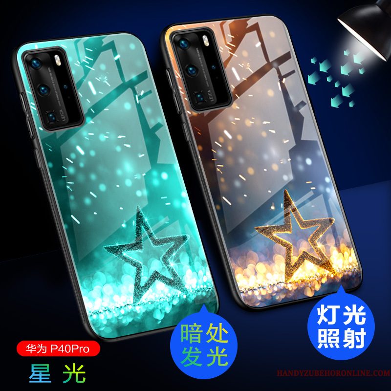 Hoesje Huawei P40 Pro Siliconen Schrobbentelefoon, Hoes Huawei P40 Pro Zakken Anti-fall High End