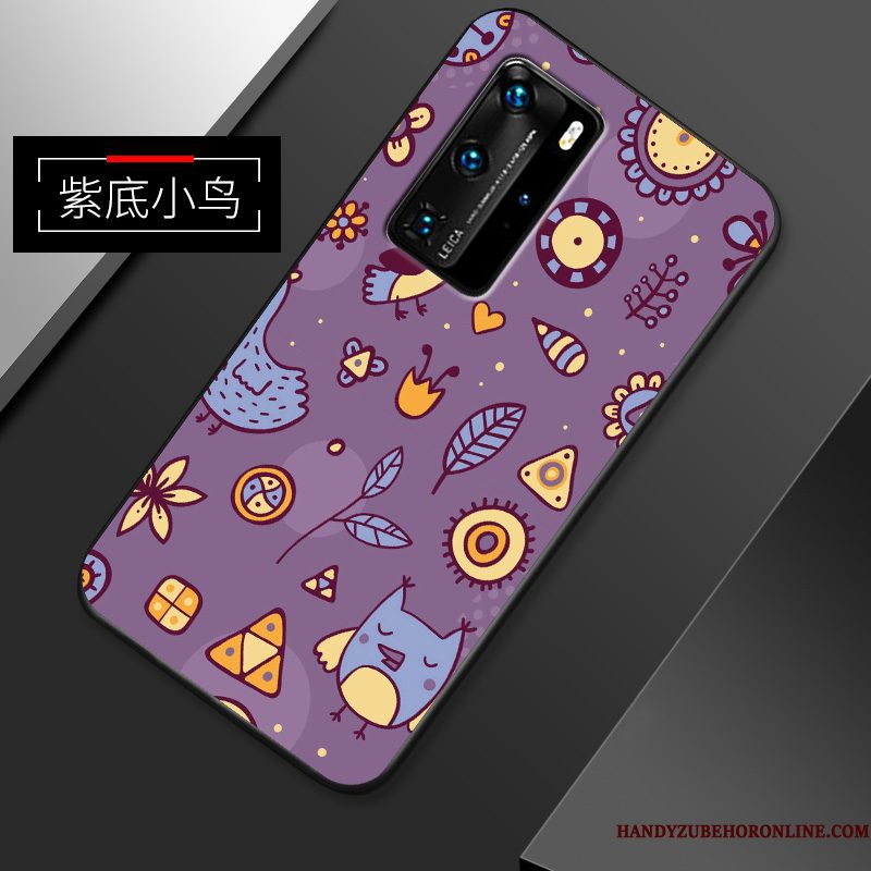 Hoesje Huawei P40 Pro Zacht Telefoon Wit, Hoes Huawei P40 Pro Siliconen Eenvoudige Dun