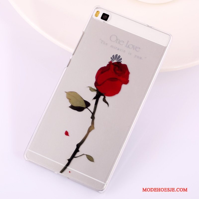 Hoesje Huawei P8 Kleur Hard Hoge, Hoes Huawei P8 Geschilderd