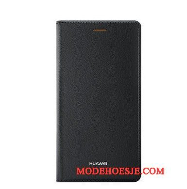 Hoesje Huawei P8 Leer Hoge Rood, Hoes Huawei P8 Folio Echtetelefoon