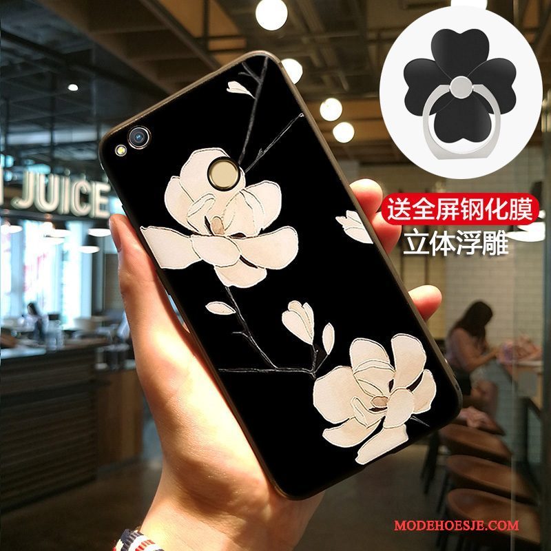 Hoesje Huawei P8 Lite 2017 Vintage Telefoon Trend, Hoes Huawei P8 Lite 2017 Scheppend Jeugd Anti-fall