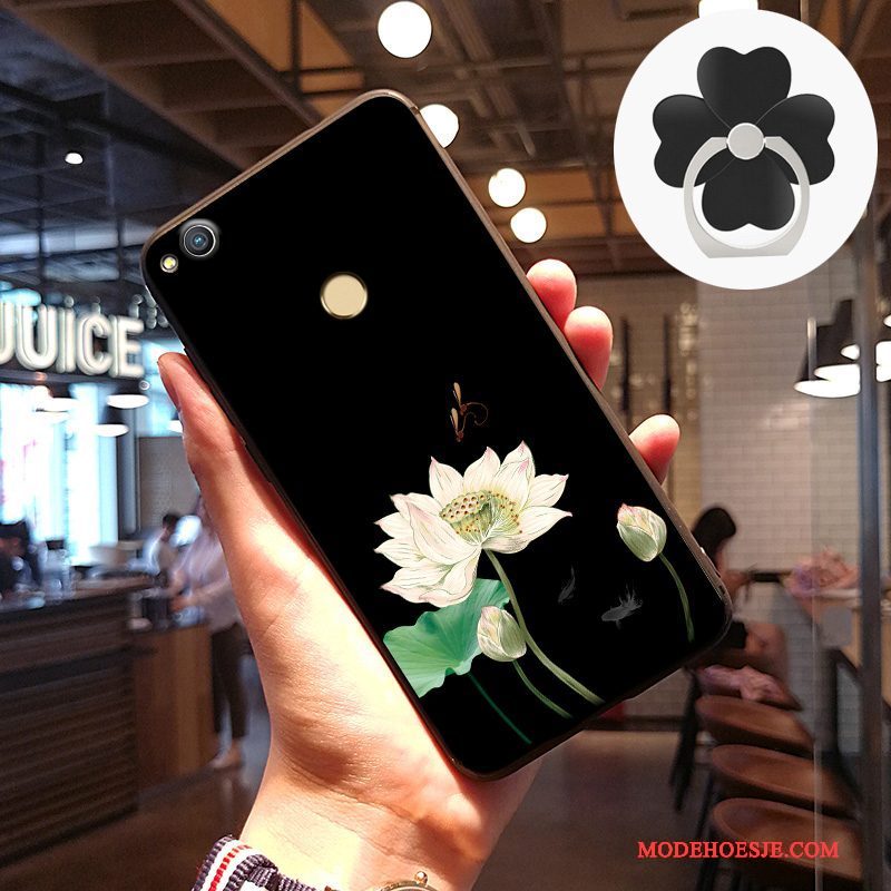 Hoesje Huawei P8 Lite 2017 Vintage Telefoon Trend, Hoes Huawei P8 Lite 2017 Scheppend Jeugd Anti-fall