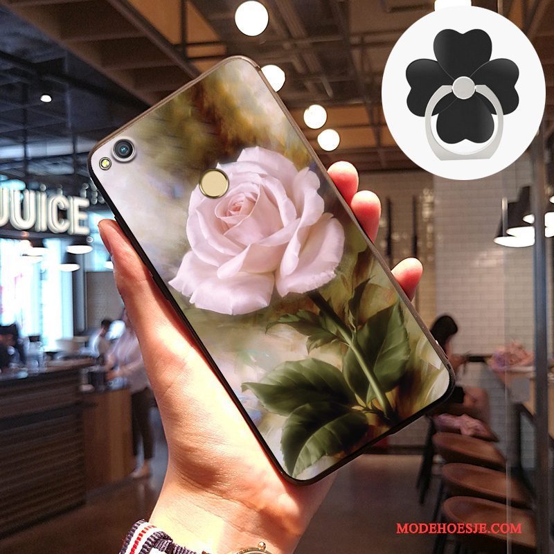 Hoesje Huawei P8 Lite 2017 Vintage Telefoon Trend, Hoes Huawei P8 Lite 2017 Scheppend Jeugd Anti-fall