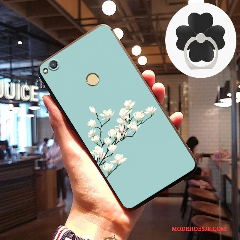 Hoesje Huawei P8 Lite 2017 Vintage Telefoon Trend, Hoes Huawei P8 Lite 2017 Scheppend Jeugd Anti-fall