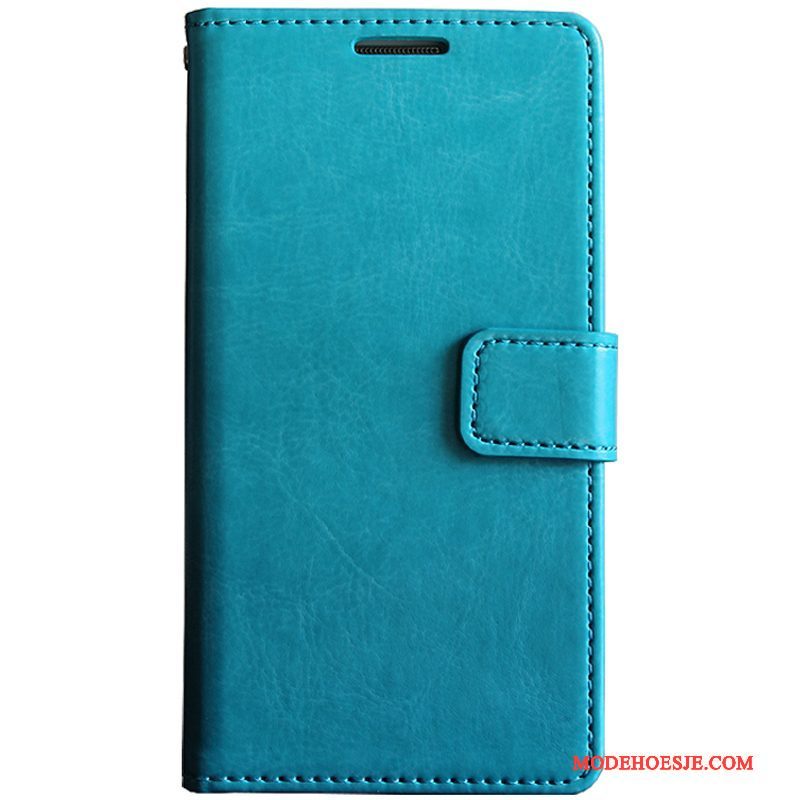 Hoesje Huawei P8 Lite Folio Donkerblauwtelefoon, Hoes Huawei P8 Lite Leer Jeugd