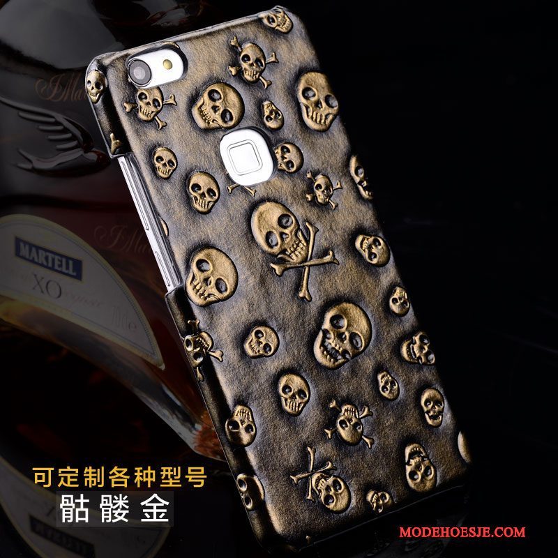 Hoesje Huawei P9 Leer Anti-falltelefoon, Hoes Huawei P9 Bescherming Hard Hoge