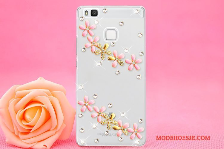 Hoesje Huawei P9 Lite Strass Hangertelefoon, Hoes Huawei P9 Lite Kleur Jeugd