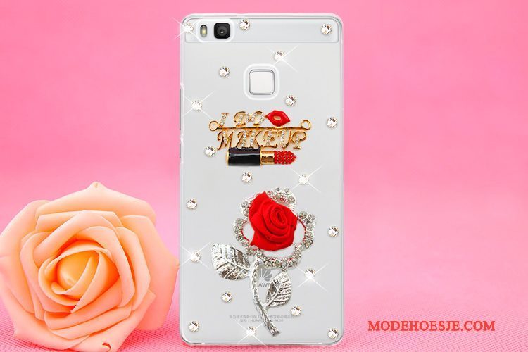 Hoesje Huawei P9 Lite Strass Hangertelefoon, Hoes Huawei P9 Lite Kleur Jeugd