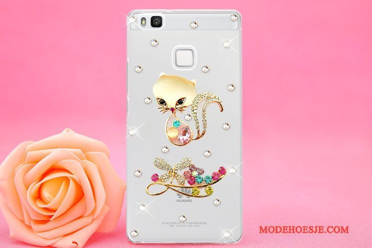 Hoesje Huawei P9 Lite Strass Hangertelefoon, Hoes Huawei P9 Lite Kleur Jeugd