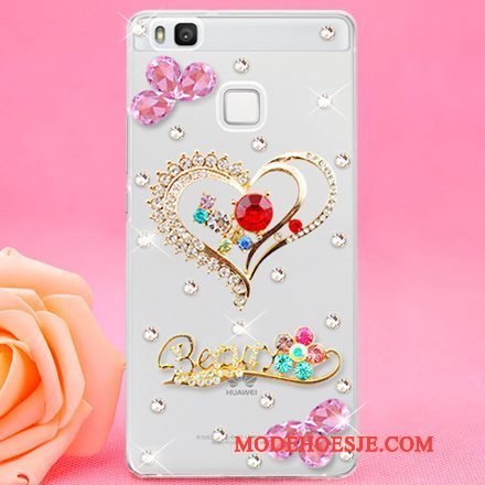 Hoesje Huawei P9 Lite Strass Hangertelefoon, Hoes Huawei P9 Lite Kleur Jeugd