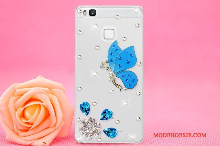 Hoesje Huawei P9 Lite Strass Hangertelefoon, Hoes Huawei P9 Lite Kleur Jeugd